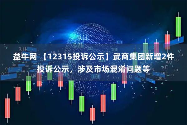 益牛网 【12315投诉公示】武商集团新增2件投诉公示，涉及市场混淆问题等
